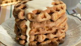 Гречневые вафли