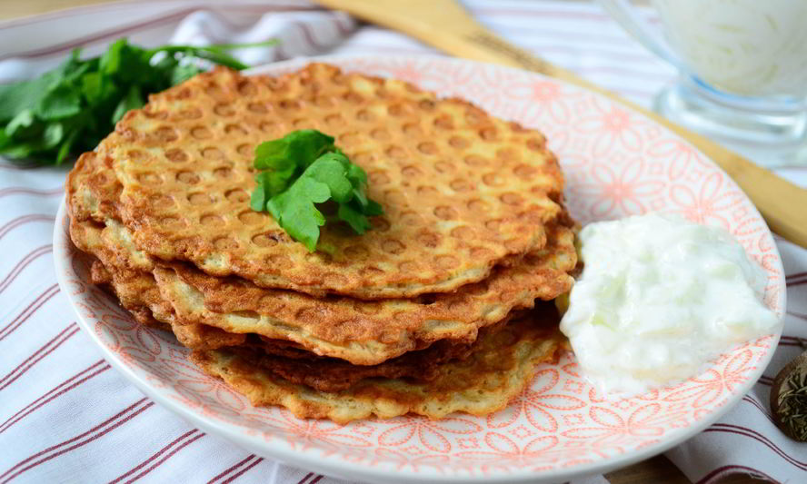 Рецепт картофельных вафель