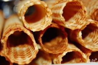 Хрустящие вафельные трубочки