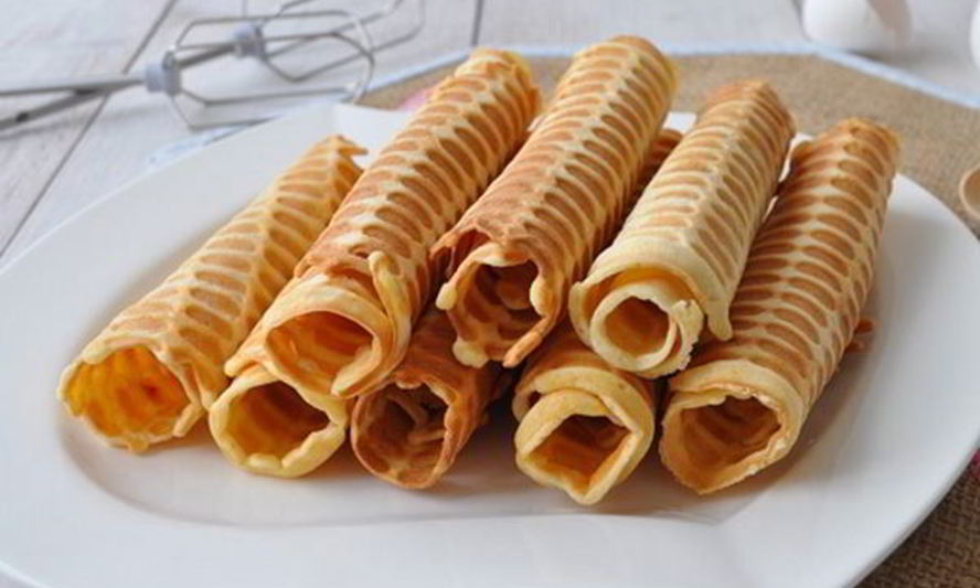 Рецепт хрустящих вафель по-домашнему