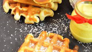 Кокосовые вафли