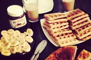 Мамины вафли в электровафельнице