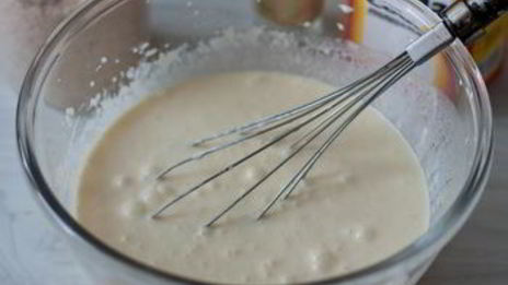 миндальные вафли с сушеной клюквой