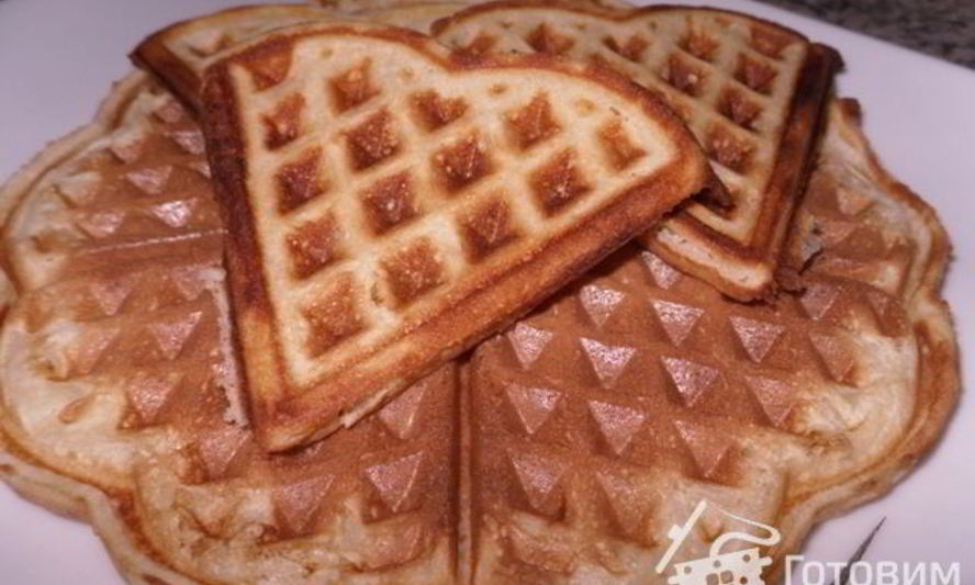 Рецепт мягеньких вафель