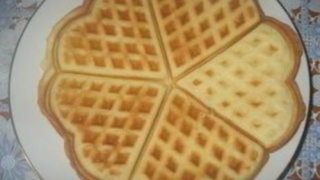 песочные вафли