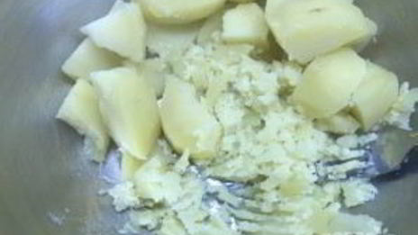 постные картофельные вафли