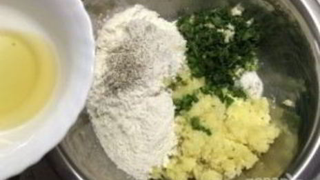 постные картофельные вафли