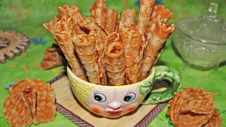 Постные вафли