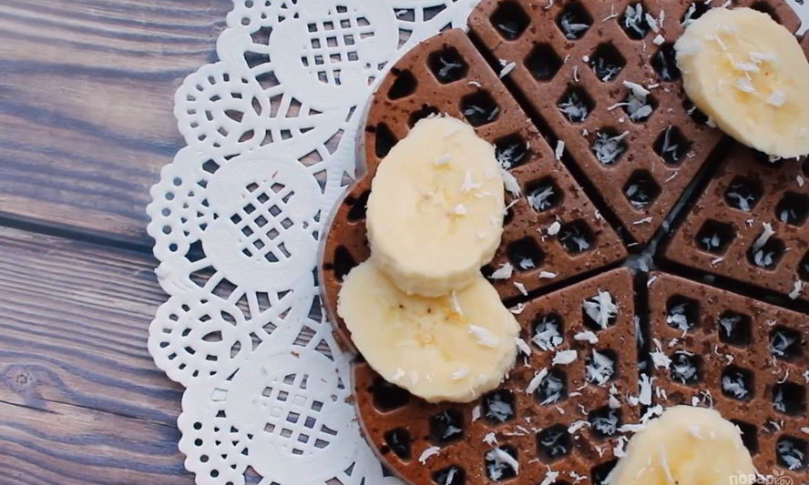 Рецепт пп вафли в духовке