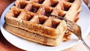 Протеиновые вафли с апельсином