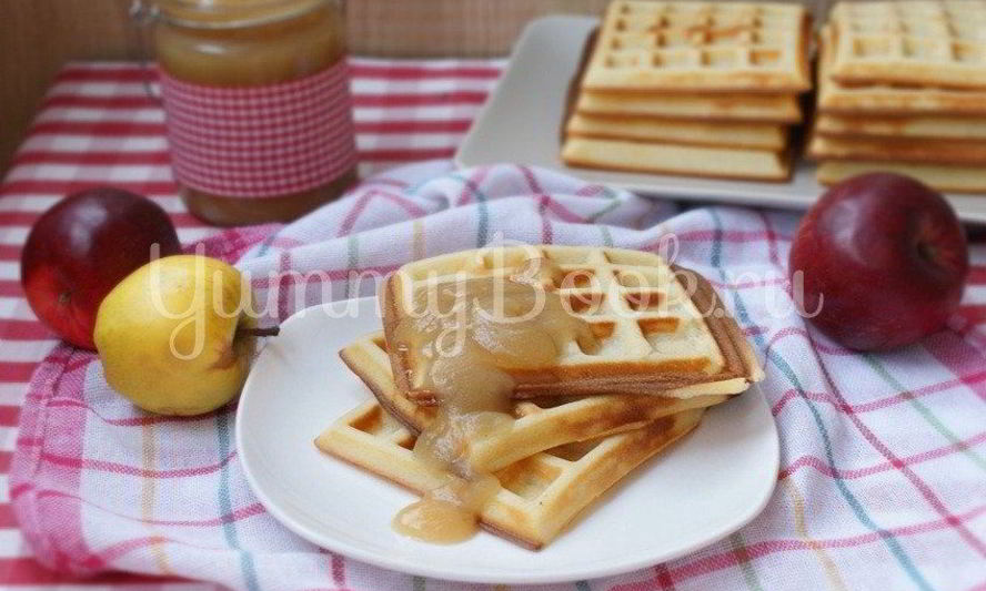 Рецепт толстых вафель гофры