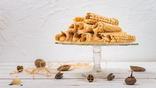 Вафельные трубочки мягкие