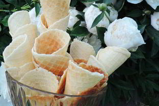 Вафли для мороженого