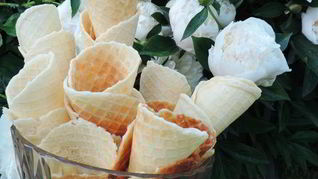 Вафли для мороженого