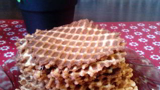 Вафли домашние