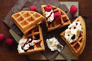 Вафли из полбы