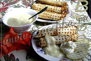 Вафли кружевные
