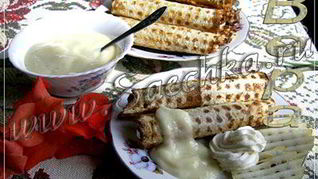 Вафли кружевные