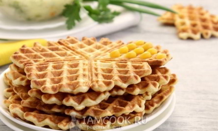 Рецепт вафель кукурузных