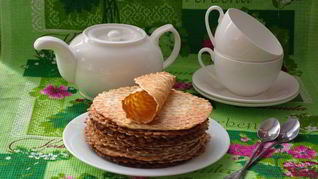 Вафли нежные