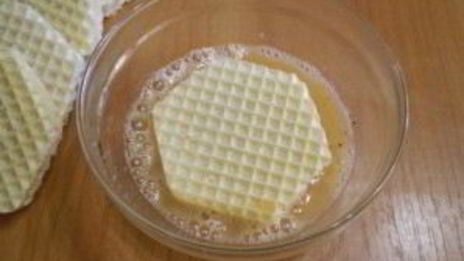 вафли с фаршем в кляре