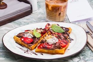 Вафли с нутеллой