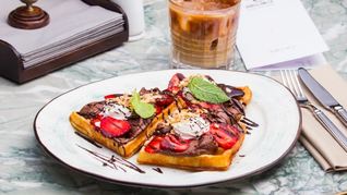 Вафли с нутеллой