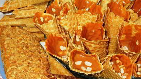 вафли со сгущенкой