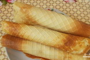 Вафли в вафельнице хрустящие