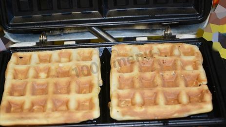 венские вафли для электровафельницы