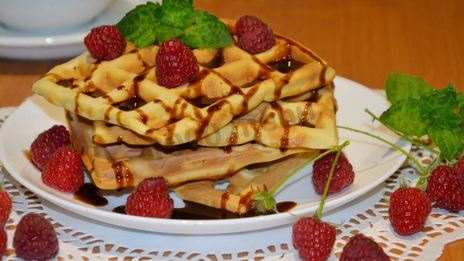 венские вафли для электровафельницы