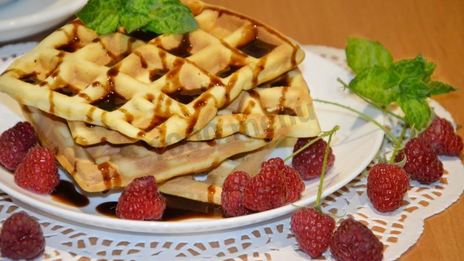 венские вафли для электровафельницы