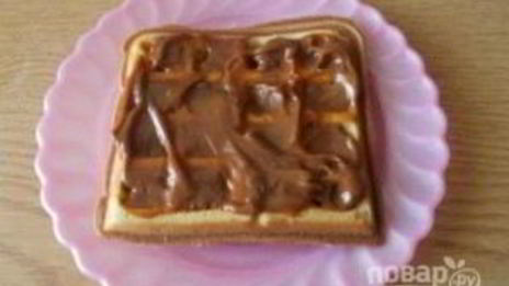 венские вафли в электровафельнице