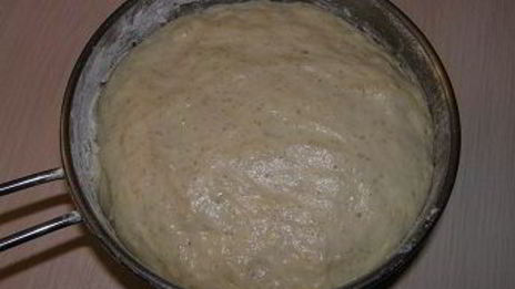 ванильные рулетики на хмелевой закваске