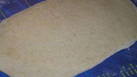 ванильные рулетики на хмелевой закваске