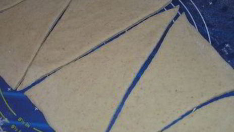 ванильные рулетики на хмелевой закваске