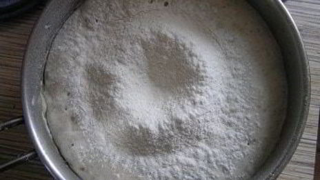 ванильные рулетики на хмелевой закваске