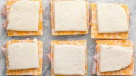 выпечка с ветчиной и сыром