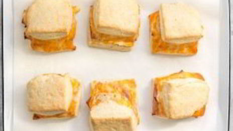 выпечка с ветчиной и сыром