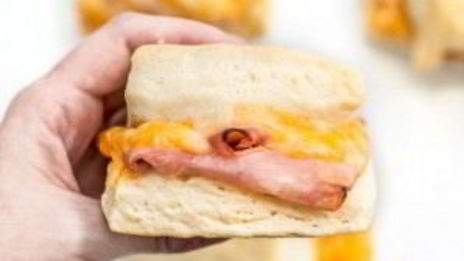 выпечка с ветчиной и сыром