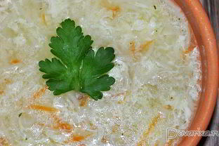 Куриный суп-эклер