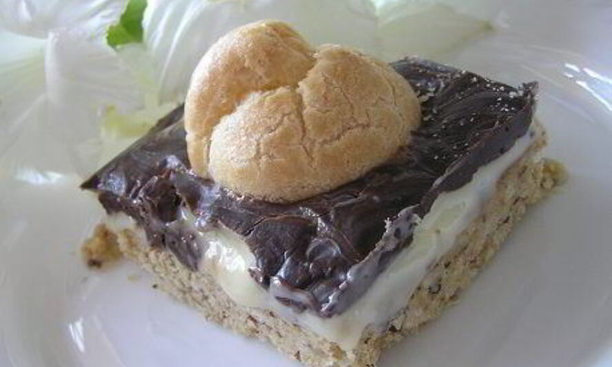 Рецепт ореховых пирожных с профитролями