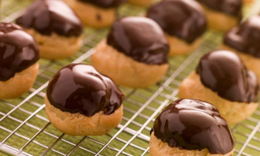 Рецепт профитролей с начинкой пралине