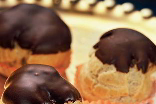 Профитроли с шоколадом