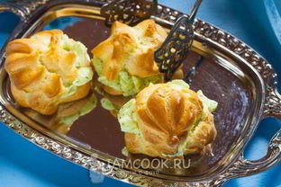 Профитроли с сыром