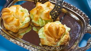 Профитроли с сыром