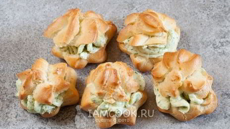 профитроли с сыром