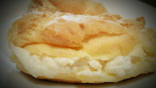 Профитроли с заварным кремом без пшеничной муки