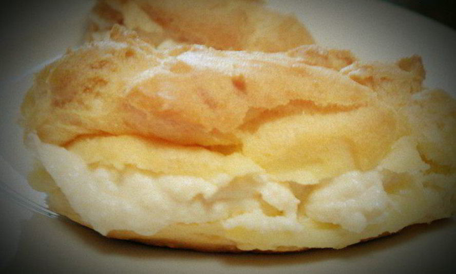 Рецепт профитролей с заварным кремом без пшеничной муки