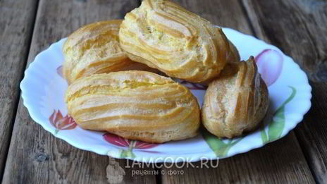 шоколадная глазурь для эклеров